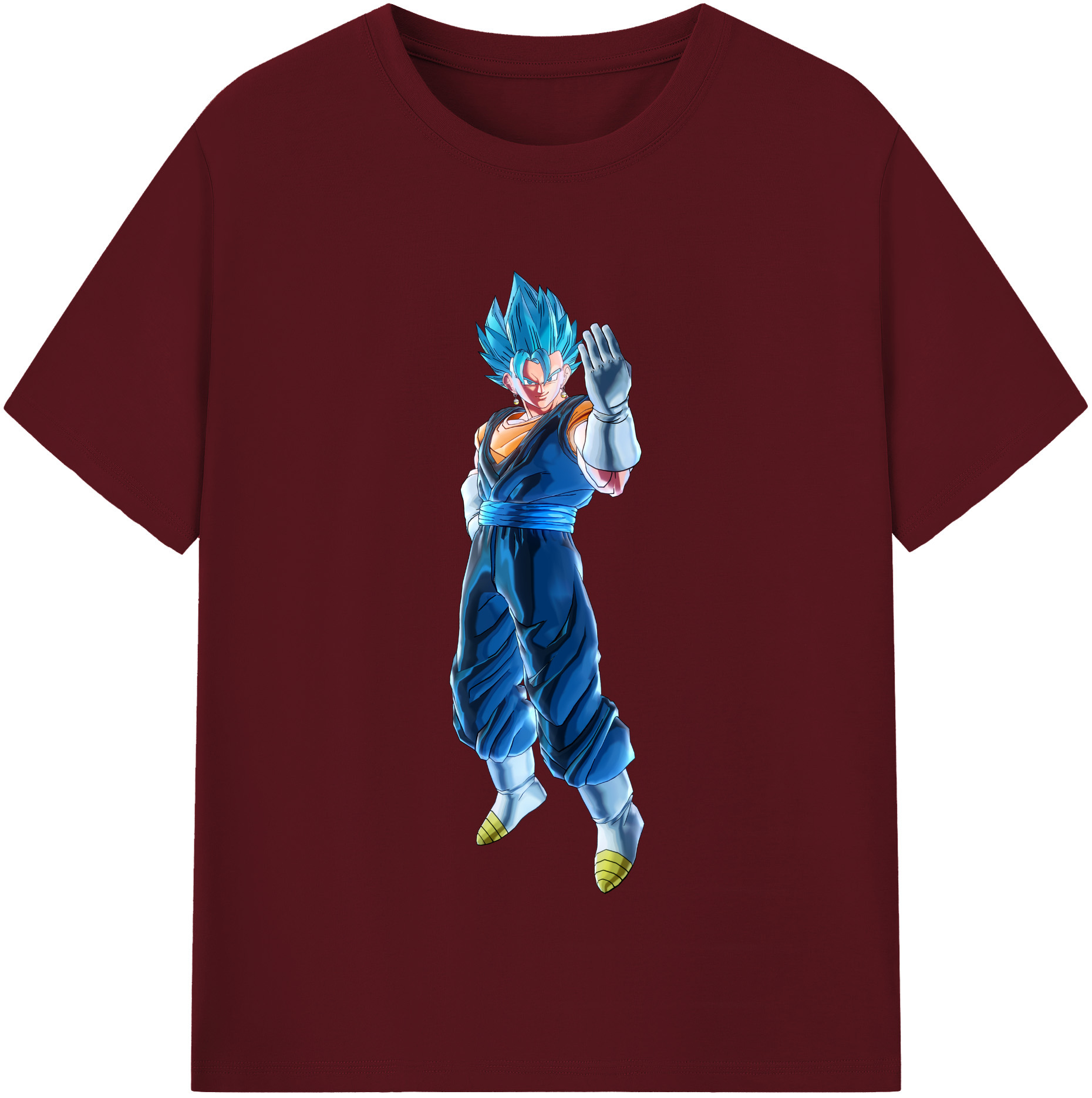 （画像用） ドラゴンボール ベジット DRAGON BALL Vegetto 綿100％半袖Tシャツ（フロントプリント）